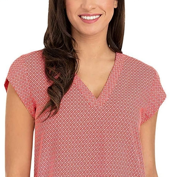 Hilary Radley v-neck blouse - Picture 2 of 8